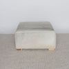 square hair on hide ottoman coffee table by corcovado designs