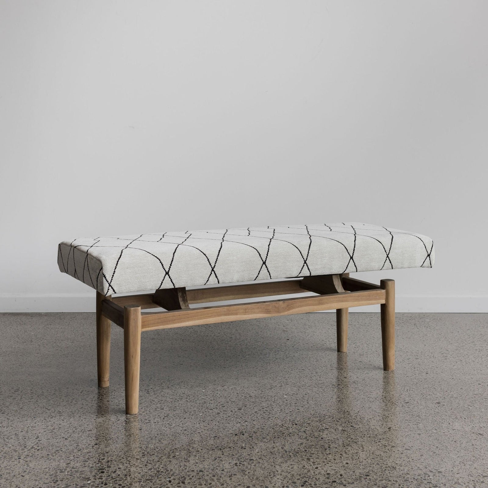 Fabric bench seat top