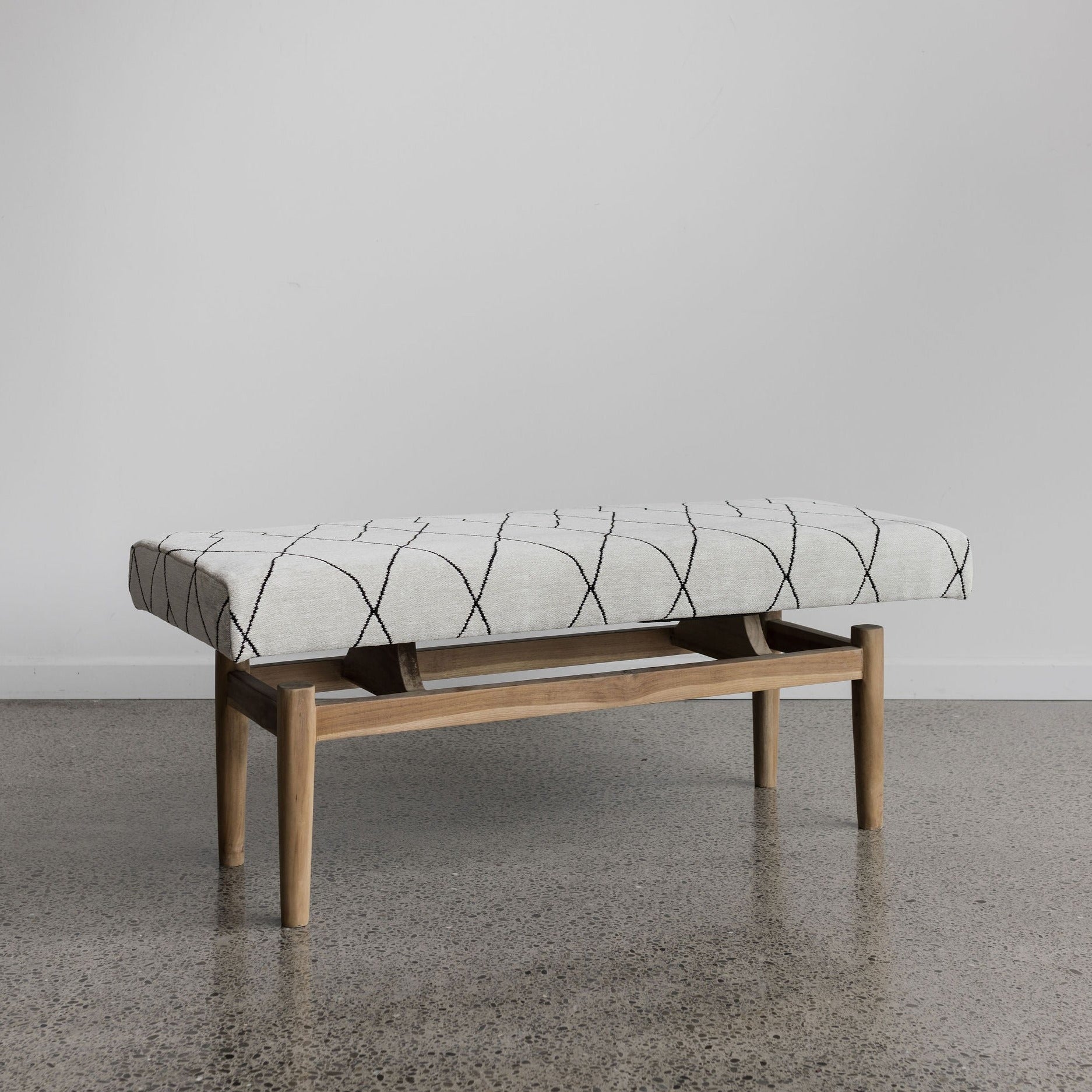 Upholstered Bench Corcovado Design USA